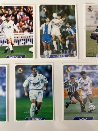 CROMOS REAL MADRID