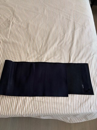 Faja o cinturón de sudación negro