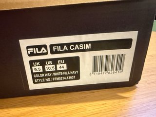 Zapatillas Fila Casim Blancas Talla 44