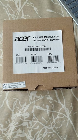 Lámpara Proyector ACER S1383WHNE Compatible