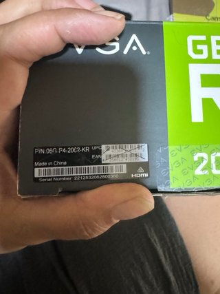 Scheda grafica EVGA GeForce RTX 2060