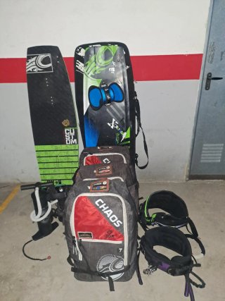 Equipo entero Kitesurf