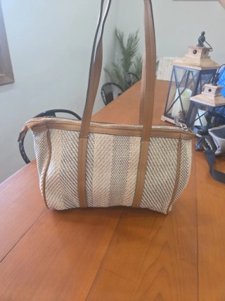 Bolso Paco Martínez Beige y Marrón
