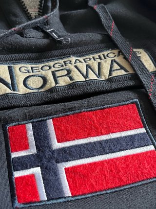 Sudadera Geographical Norway Azul