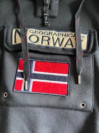 Sudadera Geographical Norway Azul