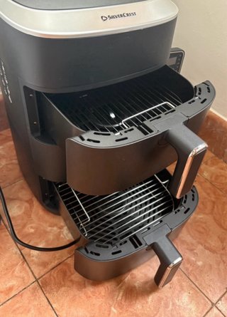 Freidora doble cajón Lidl nueva