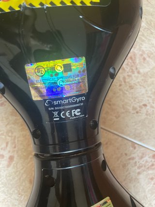 Hoverboard Negro con asiento