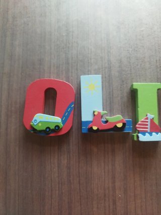 Letras decorativas OLIVER