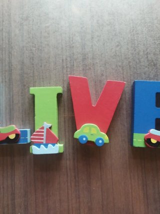 Letras decorativas OLIVER