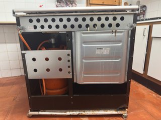 Cocina Rommer Gas Horno 4 Fuegos