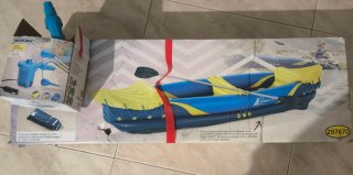 Kayak Hinchable Silver Crest con Bomba