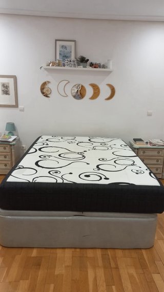 Canapé abatible + colchón 150cm x 2m