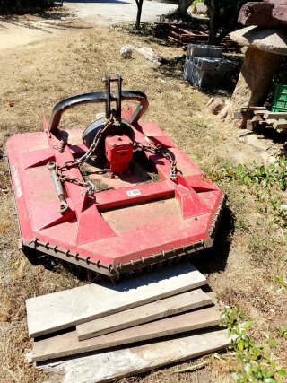 Desbrozadora tractor 1.30 m de trabajo