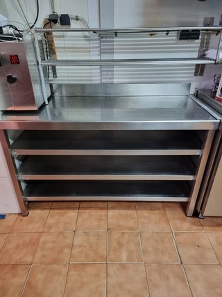 Estante industrial acero inoxidable