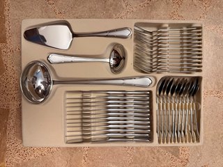 Cubertería Acero Inox 112 Piezas