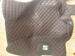 Alfombrillas Seat León Cuero Negro