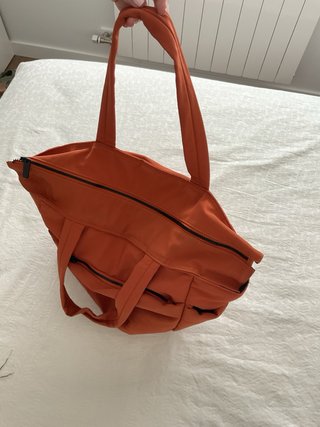 Bolsa de viaje naranja