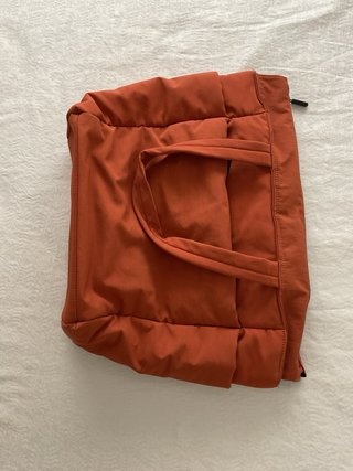 Bolsa de viaje naranja