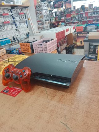 CONSOLA SONY PS3 SLIM 250GB CON MANDO E CAVI