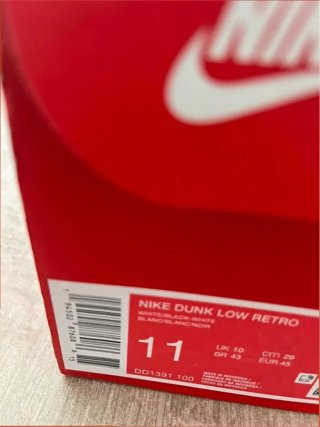 Nike Dunk Low Panda Talla 39