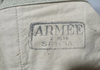 Bermudas ejercito francés 50's