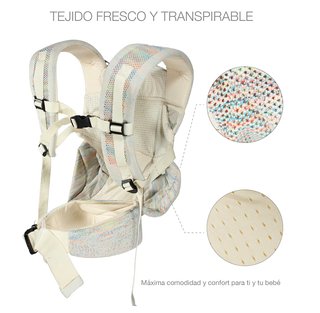 Mochila Portabebés Availand Ergo Soft 3 posiciones