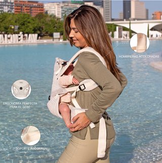Mochila Portabebés Availand Ergo Soft 3 posiciones
