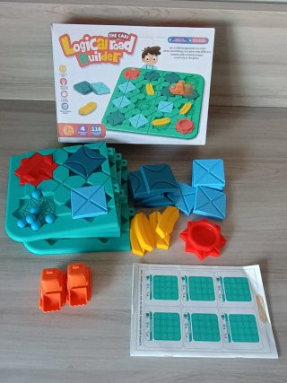 Logical Road Builder Juego Lógica +3 Años