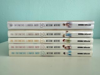 Una enfermedad llamada amor (tomos 1, 2, 3, 7, 10)
