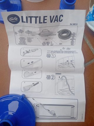 Aspiradora Gre Little Vac para piscinas