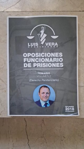 3 libros oposicion funcionario de prisiones.