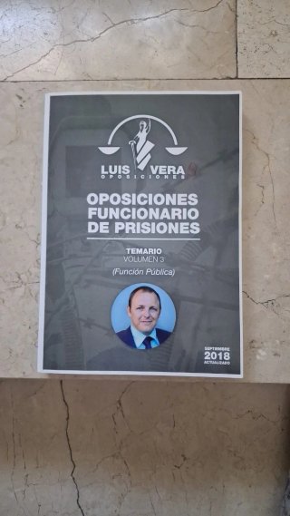 3 libros oposicion funcionario de prisiones.