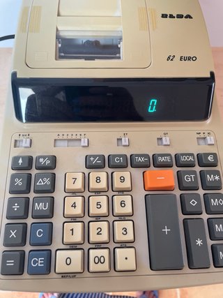Calculadora ELSA Euro 62
