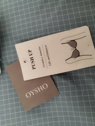 Pack 7 Sujetadores Push Up Oysho 100B