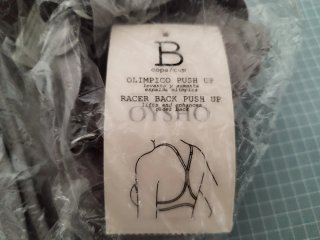 Pack 7 Sujetadores Push Up Oysho 100B