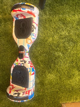 Hoverboard con diseño graffiti
