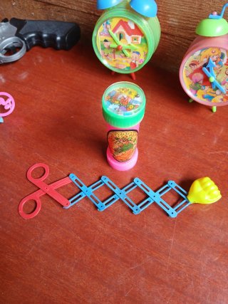 Lote juguetes kiosko antiguos