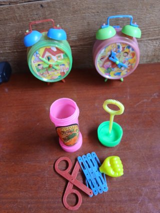 Lote juguetes kiosko antiguos