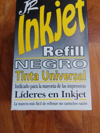 30 Botes Tinta  negra para rellenar cartuchos