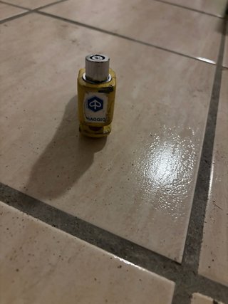 Candado de disco amarillo para moto