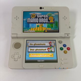 new Nintendo 3DS Bianco
