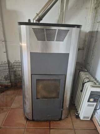 Estufa de pellets para despiece