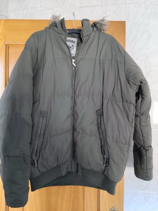 Chaqueta plumífero Inside hombre verde militar L