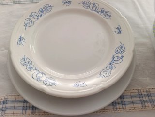 Sopera y platos hondos y planos 12 piezas