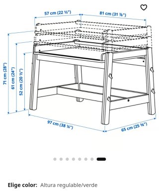 Escritorio infantil IKEA Flisat
