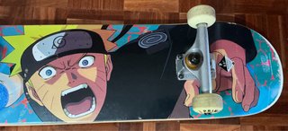 Skate Completo Primitive x Naruto (Paul Rodriguez)