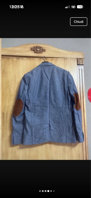 Giacca uomo blu/grigia