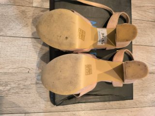 Zapatos tacón Marypaz rosas talla 38