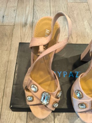 Zapatos tacón Marypaz rosas talla 38