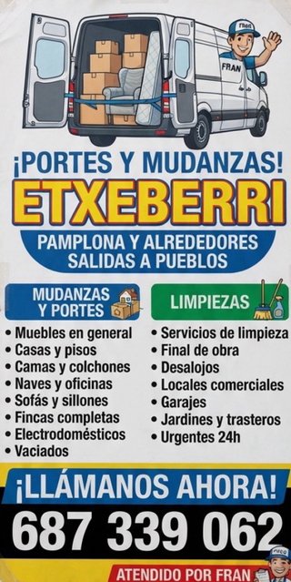 PORTES Y MUDANZAS ETXEBERRI